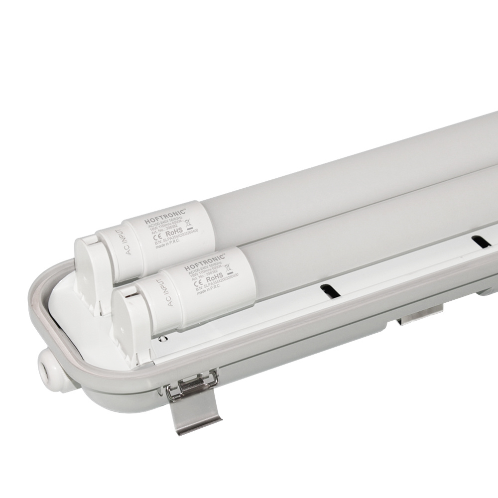 6x LED TL armatuur 120 cm 6000K IP65 incl. 2x18 Watt LED buizen afbeelding