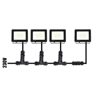 LED Breedstraler met bewegingssensor en schemerschakelaar 150 Watt 4000K Osram IP65 vervangt 1350 Watt
