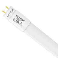 IP20 LED TL armatuur 60 cm incl. flikkervrije 2x9W 2340lm 3000K 130lm/W LED buis