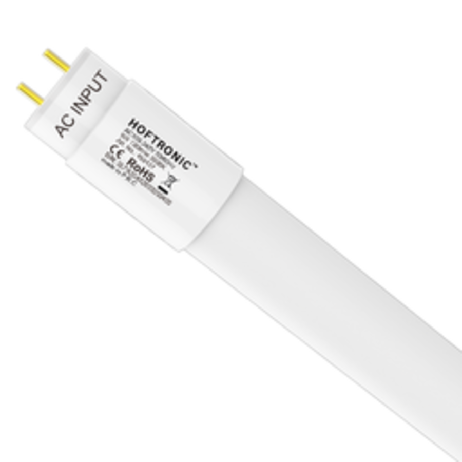 IP20 LED Fixture 60 cm incl. 2x9W 2340lm 3000K 130lm/W LED Tube