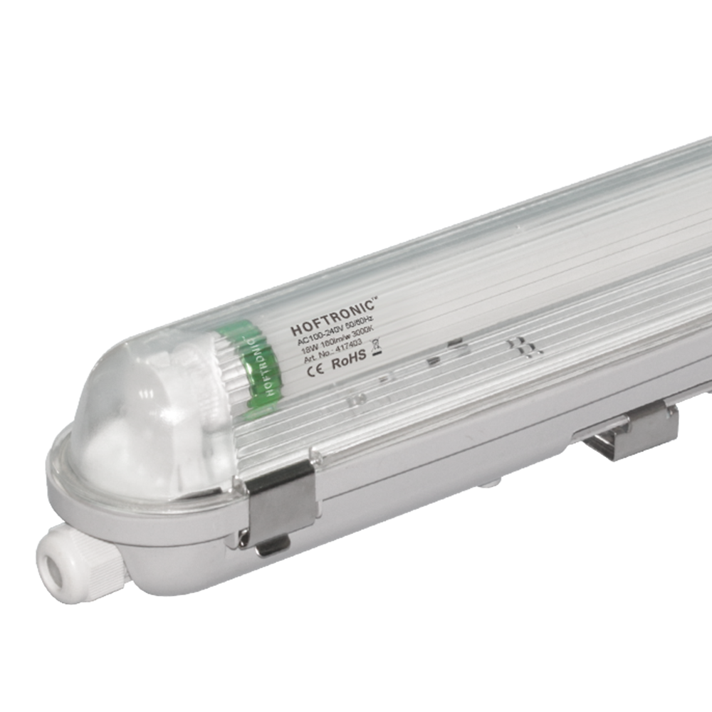 HOFTRONIC™ LED T8 TL armatuur IP65 150 cm 3000K incl. flikkervrije 30W 4800lm 160lm W