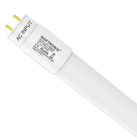 10x LED fixture 120 cm 18 Watt 2340lm 6000K IP20 130lm/W Flicker-free