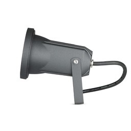 Set van 6 aluminium prikspots dimbaar 5 Watt GU10 6000K IP44 - Tuin spots, spots bodem buiten