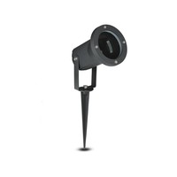 Set van 9 aluminium prikspots dimbaar 6.5 Watt GU10 4000K IP44