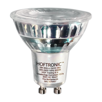 Set von 3 Nancy LED Lampe Spot Edelstahl 5 Watt 6000K IP44 feuchtigkeitsgeschützt