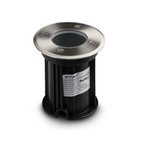 Grondspot RVS rond 5W 4000K IP65 waterdicht 3 jaar garantie
