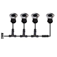 Grondspot RVS rond 5W 4000K IP65 waterdicht 3 jaar garantie