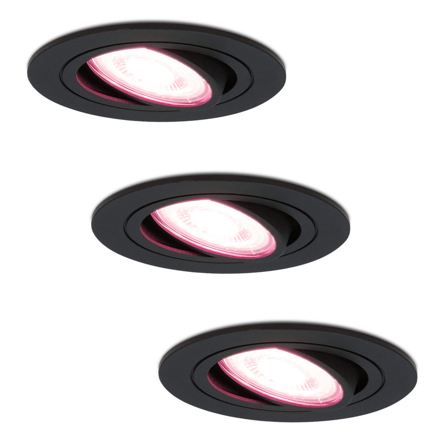 Dimmable LED downlight Miro black - HOFTRONIC