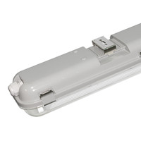 25x LED T8 TL armatuur IP65 150 cm 3000K 2x30W 9600lm 160lm/W