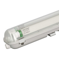 25x LED T8 TL armatuur IP65 150 cm 6000K 2x30W 9600lm 160lm/W