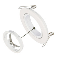 Smart Dublin LED-Downlights - Neigbar - Viele smart Funktionen - Alle Farben - Weißer Deckenstrahler - IP20 für den Innenbereich