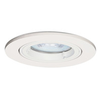 Dublin LED dimbare inbouwspot - Kantelbaar - Warm wit 2700K- incl. GU10 spot - Wit plafondspot - IP20 voor binnen