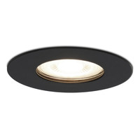 Dimbare LED inbouwspot Bari zwart GU10 6.5 Watt 4000K IP65 spatwaterdicht