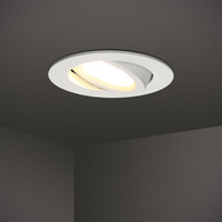 Set van 16 stuks LED inbouwspots Rome wit IP44 6 Watt 2700K dimbaar kantelbaar incl. afstandsbediening 5 jaar garantie