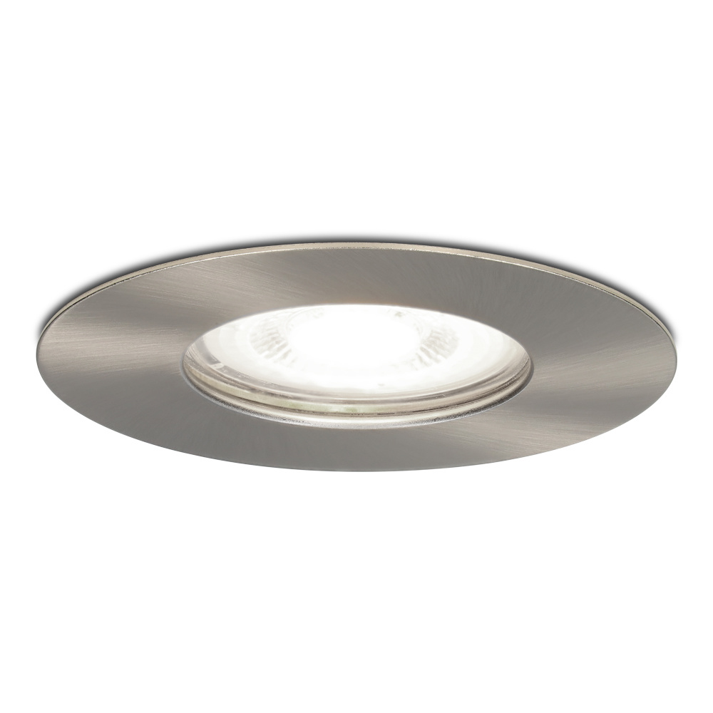 HOFTRONIC Dimbare LED inbouwspot Bari RVS GU10 5 Watt 6000K IP65 waterdicht