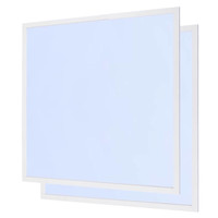 2x LED Paneel - 62x62 cm - 40 Watt - 4400lm (110lm/W) - 6000K - Flikkervrij - 5 jaar garantie