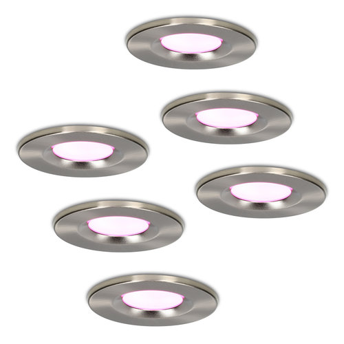 Homeylux HOFTRONIC - Vienna smart LED inbouwspot Zwart - WiFi