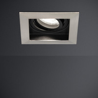 Set of 3 dimmable LED downlights Durham 5 Watt 6400K daylight white tiltable IP20