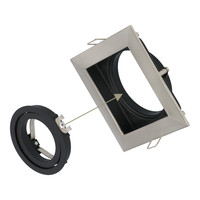 Dimbare LED inbouwspot Durham 5 Watt 4000K neutraal wit Kantelbaar IP20
