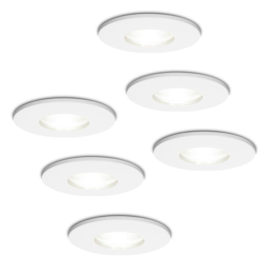 HOFTRONIC™ Set of 25 GU10 LED spots 5 Watt Dimmable 4000K neutral white  (replaces 50W)