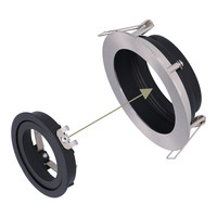 Smart WiFi LED inbouwspot Mesa RGBWW kantelbaar IP20