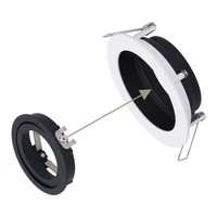 Dimmable LED downlight Laredo 6.5 Watt 4000K neutral white tiltable IP20
