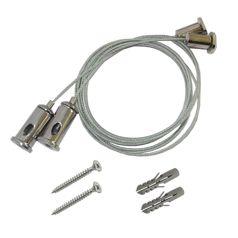 HOFTRONIC™ Montagekit Ophangsysteem Bevestigingsmateriaal Universeel voor LED TL armaturen met Montageclips