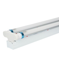 IP20 LED TL armatuur 60 cm incl. flikkervrije 2x9W 2520lm 4000K 140lm/W LED buis