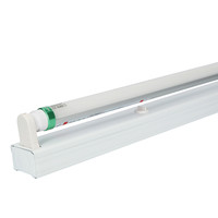 IP20 LED Fixture 60 cm incl. 1x9W 1440lm 3000K 160lm/W LED Tube