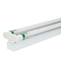 IP20 LED Fixture 60 cm incl. 2x9W 2880lm 4000K 160lm/W LED Tube