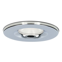 Set van 18 stuks dimbare LED inbouwspots chroom Venezia 6 Watt 2700K IP65 incl. afstandsbediening
