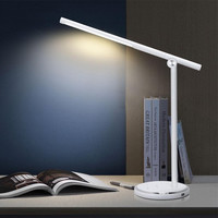 Vince dimbare LED bureaulamp - Kantelbaar - Lichtkleur instelbaar via touchpad - USB oplaadbaar - Flikkervrij - Bureauverlichting voor binnenruimtes