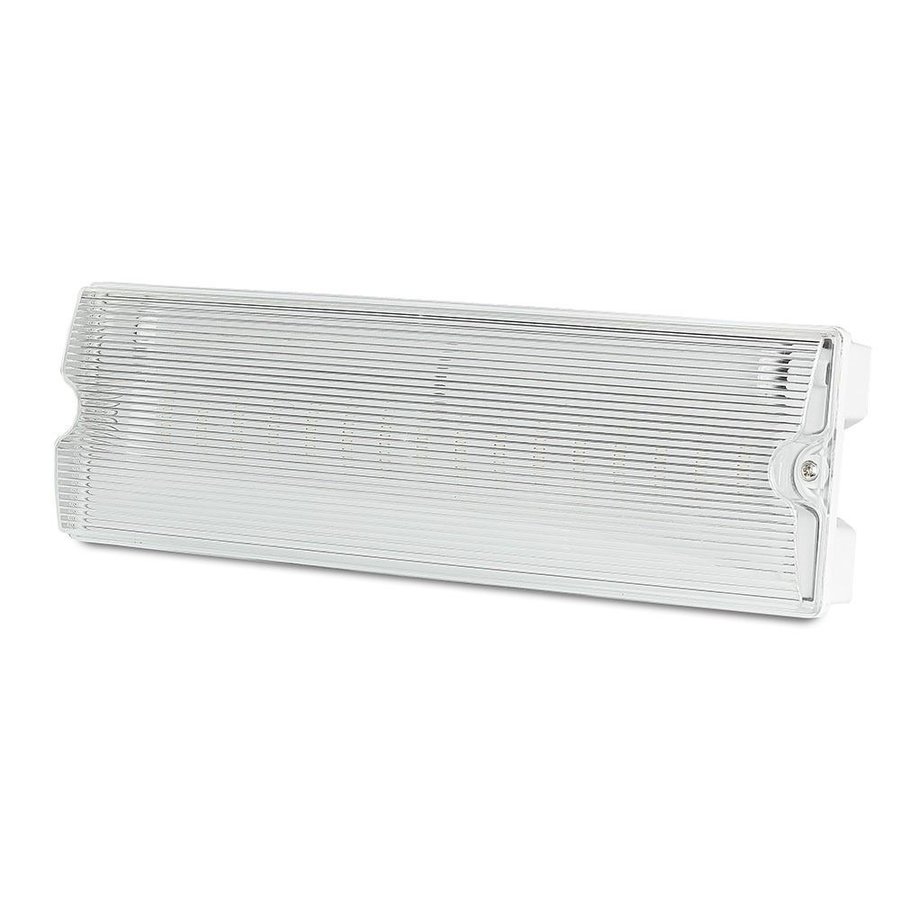 LED Emergency light wall/ceiling mounted 3W 6400K IP65 Incl. pictogram