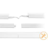 T5 LED Armatuur 60 cm 6500K 12 Watt Koppelbaar Shadowless Serie