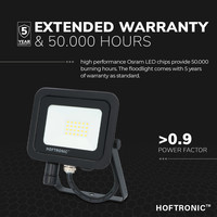 LED Breedstraler 20 Watt 4000K Osram IP65 vervangt 180 Watt 5 jaar garantie