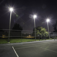 LED Floodlight 200 Watt 6400K Osram IP65 replaces 1800 Watt 5 year warranty V2