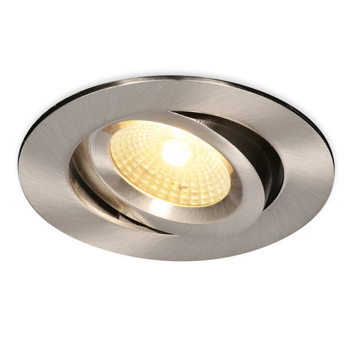 Stainless steel LED spot with 24 LEDs