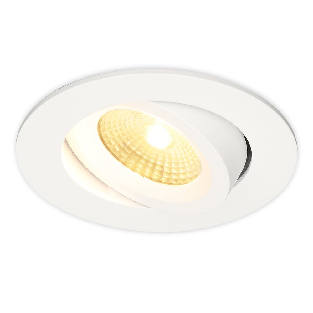 HOFTRONIC™ LED inbouwspot Salerno wit 8 Watt 2700K IP44 kantelbaar