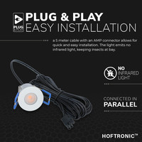 Malaga LED Einbaustrahler 3 Watt - 3 Volt - 700mA - 3000K