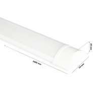 LED Unterbauleuchte 150 cm 50W 4000K 6000lm (120lm/W) Samsung LEDs 5 Jahre Garantie