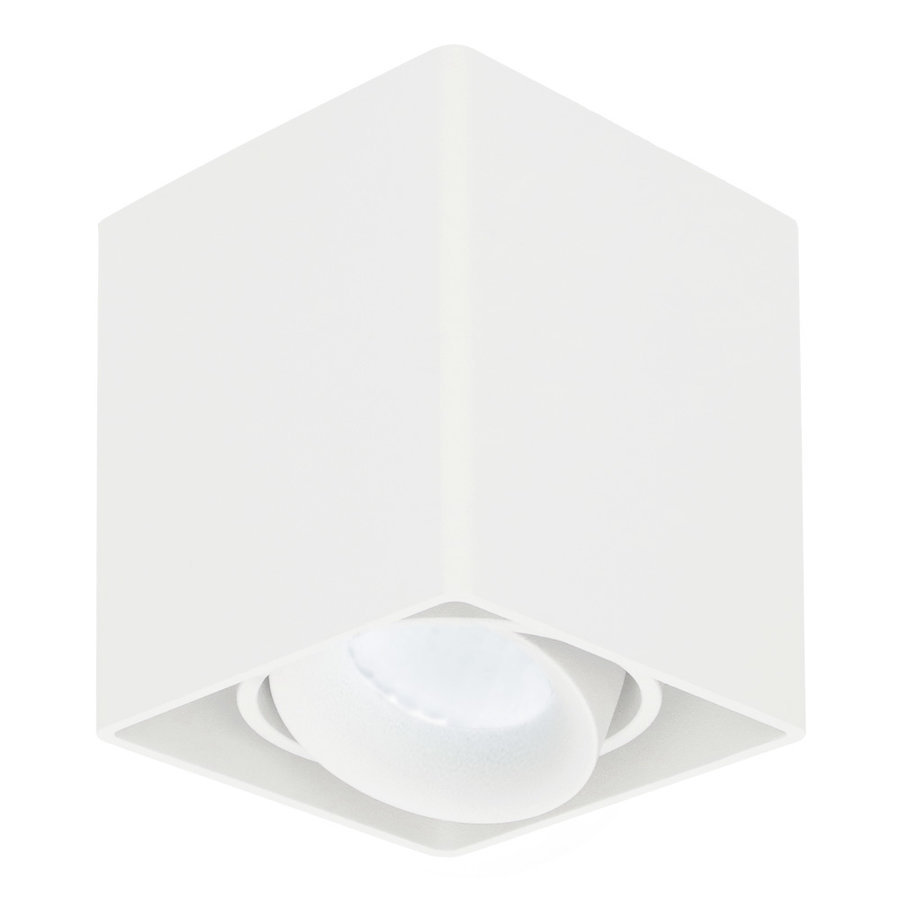 Dimmable LED ceiling spotlight Esto incl. GU10 White tiltable 6000K