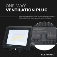 LED Floodlight 50 Watt 6400K Osram IP65 replaces 450 Watt 5 year warranty