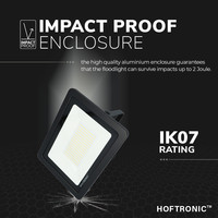 LED Floodlight 150 Watt 6400K Osram IP65 replaces 1350 Watt 5 year warranty