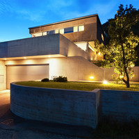 Set van 3 moderne zwarte LED prikspot Lenzo met kap - 5 Watt - Warm wit 3000K - IP65 Waterdicht ideaal als tuinverlichting