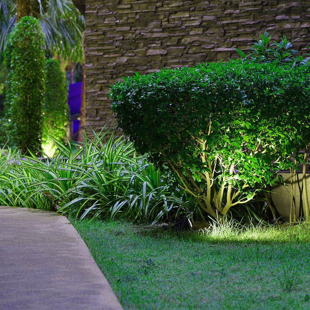 3x LED Prikspot zwart Sydney aluminium 5W 4000K IP65 Voor buitengebruik - Tuin spots, spots bodem buiten