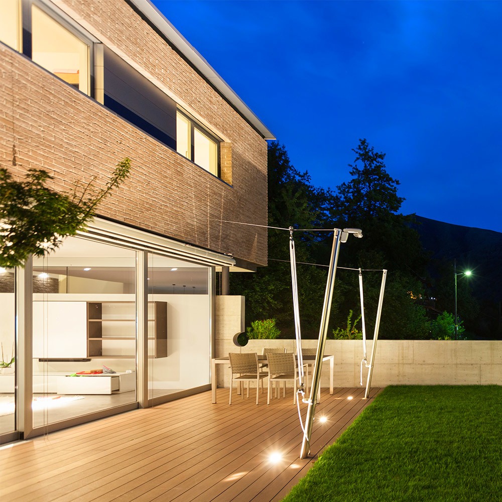 Maisy dimbare LED Grondspot rond RVS excl. lichtbron IP67 straal waterdicht 3 jaar garantie Grondspot buiten 230V