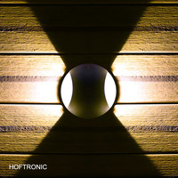 Grondspot Rond Wit 1 Watt 3000K IP67 12V - 2 Lichts
