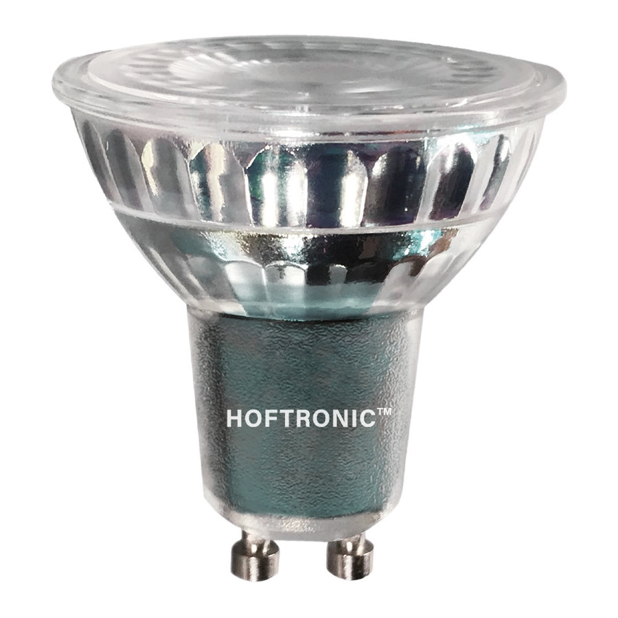 HOFTRONIC™ Philips GU10 LED spot 5 Watt Dimmable 2700K warm white (replaces  50W)