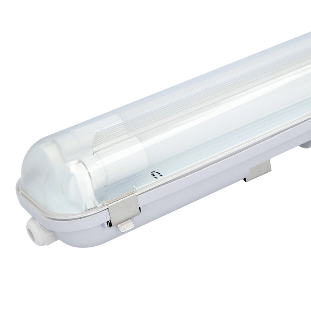 HOFTRONIC - Dubbel LED TL armatuur met lamp - 150cm - 48 Watt 6240 Lumen (130lm/W) - 3000K IP65 waterdicht voor binnen en buiten - T8 G13 fitting - Flikkervrij - Koppelbaar