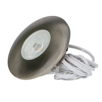 LED Inbouwspot Pavo - RVS - 3 Watt - 2700K - 260lm - Ø69 mm - Zeer dun 12mm